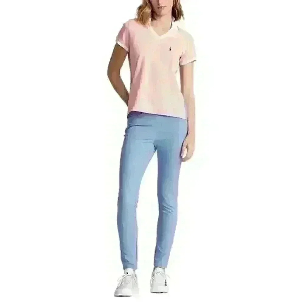 NEW! RLX Golf Ralph Lauren Women's XL Tailored Fit Cricket Polo Shirt NWT $110 - Picture 3 of 4